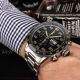 Perfect Replica Tag Heuer Carrera Calibre 16 Chronograph Black Dial Steel Band 43 MM Quartz Watch (2)_th.jpg